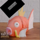 Magikarp articulated STL file