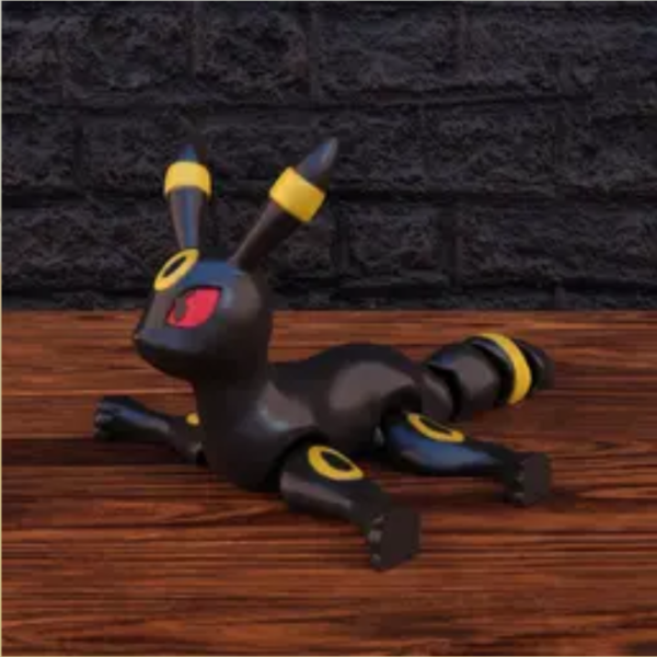 Articulating Umbreon STL file