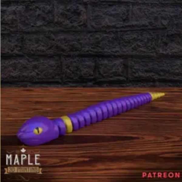 Articulating Ekans STL file