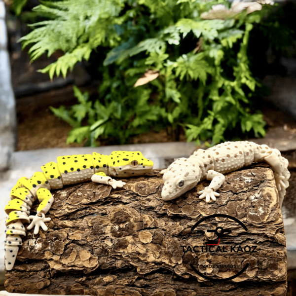 Articulated Leopard Gecko STL file