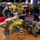 Flexy Reptile Display Stands STL File