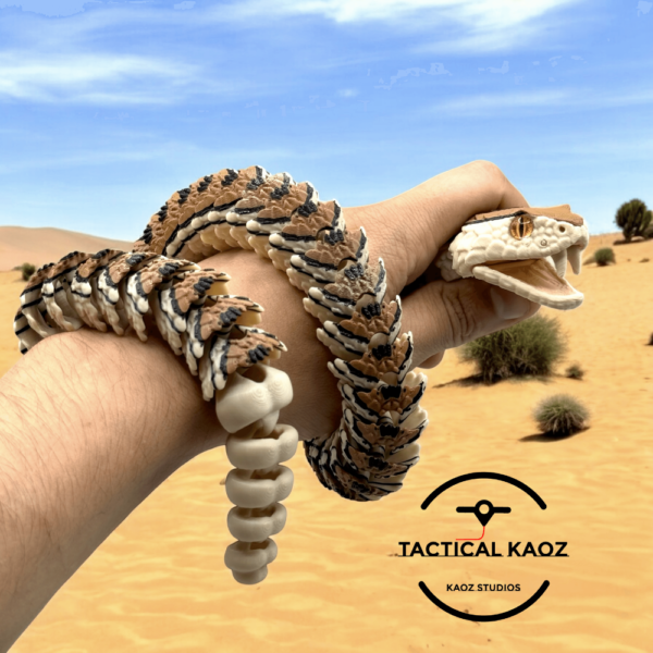Flexy Strike Rattlesnake STL File