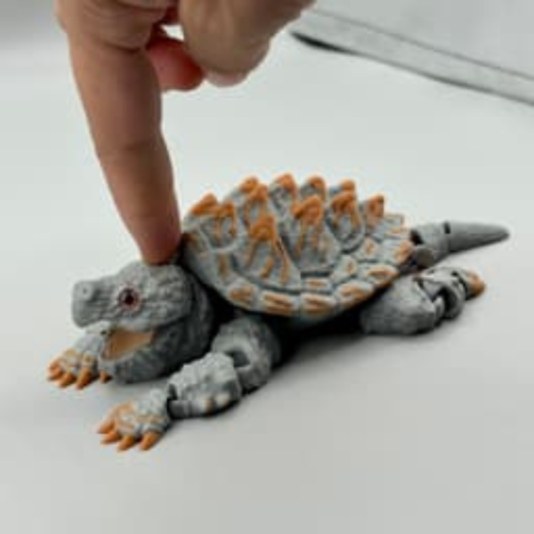 Articulated Alligator Snapping Turtle STL file